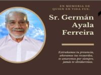 Necrológico Germán Ayala Ferreira